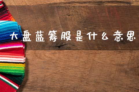 大盘蓝筹股是什么意思_https://wap.letulww.com_投资策略_第1张