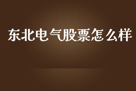 东北电气股票怎么样_投资策略_第1张_外汇交易_投资策略_融资租赁_投资管理 东北电气股票怎么样_https://wap.letulww.com_投资策略_第1张
