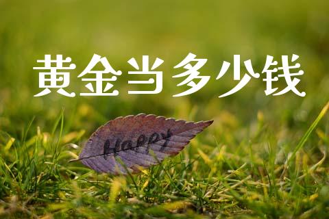 黄金当多少钱_https://wap.letulww.com_投资管理_第1张