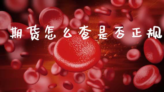 期货怎么查是否正规_https://wap.letulww.com_投资管理_第1张