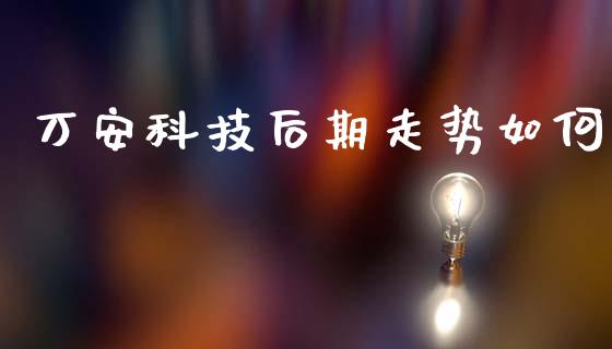 万安科技后期走势如何_https://wap.letulww.com_投资管理_第1张