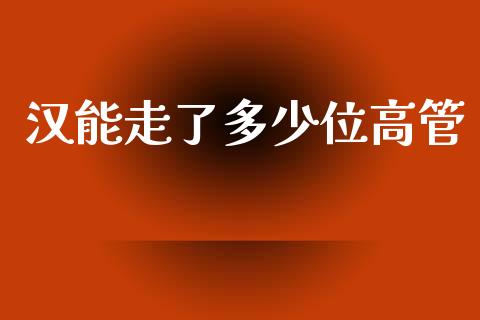 汉能走了多少位高管_https://wap.letulww.com_投资管理_第1张