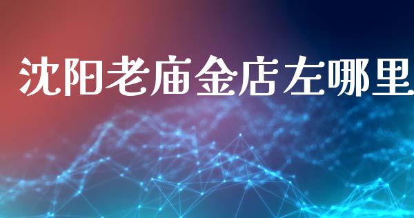 沈阳老庙金店左哪里_https://wap.letulww.com_投资管理_第1张
