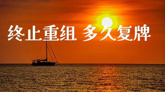 终止重组 多久复牌_https://wap.letulww.com_融资租赁_第1张