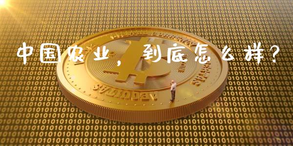 中国农业，到底怎么样？_https://wap.letulww.com_融资租赁_第1张