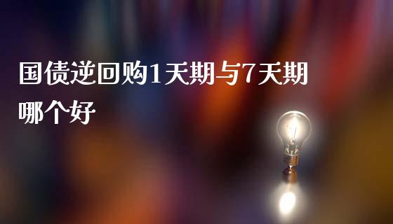 国债逆回购1天期与7天期哪个好_https://wap.letulww.com_投资管理_第1张