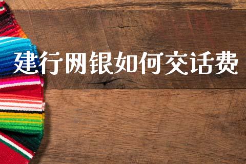 建行网银如何交话费_https://wap.letulww.com_投资管理_第1张