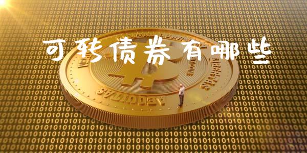 可转债券有哪些_https://wap.letulww.com_投资策略_第1张