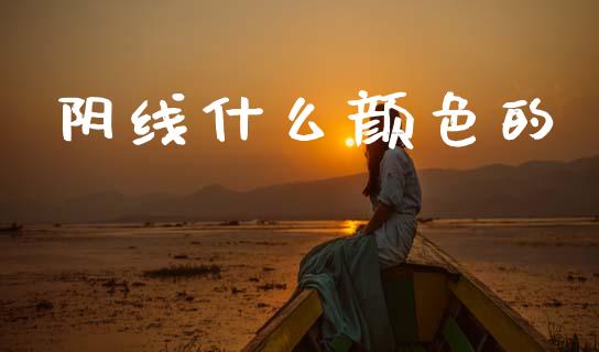 阴线什么颜色的_https://wap.letulww.com_投资策略_第1张