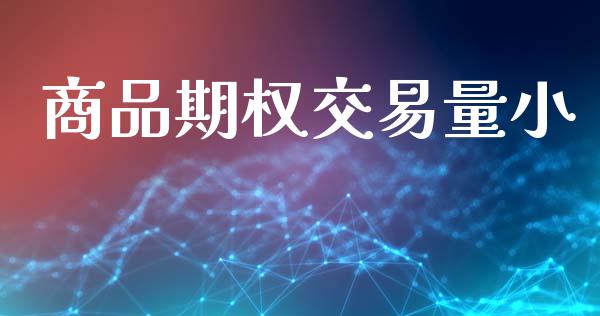 商品期权交易量小_https://wap.letulww.com_融资租赁_第1张