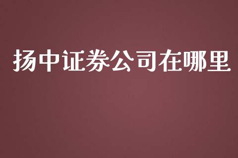 扬中证券公司在哪里_https://wap.letulww.com_融资租赁_第1张