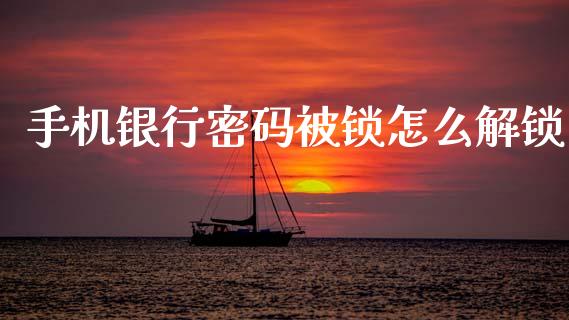 手机银行密码被锁怎么解锁_https://wap.letulww.com_投资管理_第1张