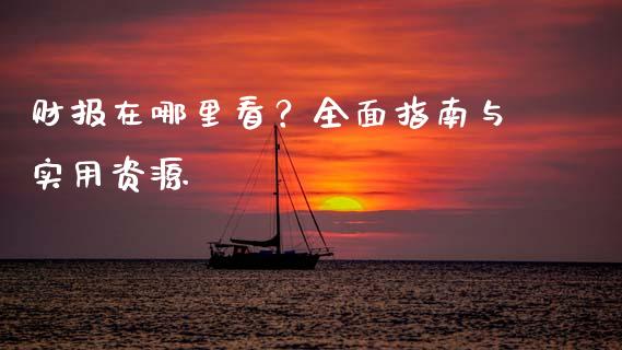 财报在哪里看？全面指南与实用资源_https://wap.letulww.com_外汇交易_第1张