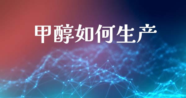 甲醇如何生产_https://wap.letulww.com_投资管理_第1张