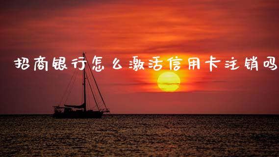 招商银行怎么激活信用卡注销吗_https://wap.letulww.com_投资策略_第1张