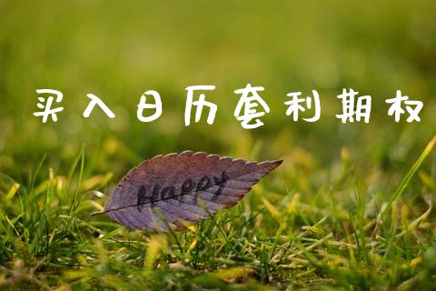 买入日历套利期权_https://wap.letulww.com_投资策略_第1张