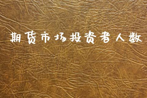 期货市场投资者人数_https://wap.letulww.com_外汇交易_第1张