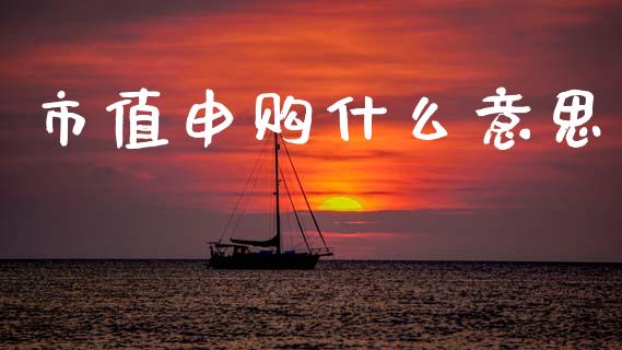 市值申购什么意思_https://wap.letulww.com_融资租赁_第1张