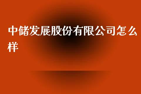 中储发展股份有限公司怎么样_https://wap.letulww.com_融资租赁_第1张