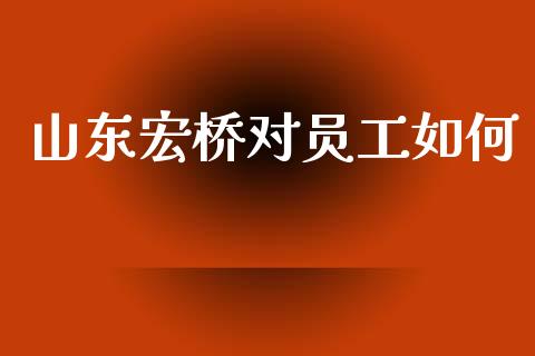 山东宏桥对员工如何_https://wap.letulww.com_融资租赁_第1张