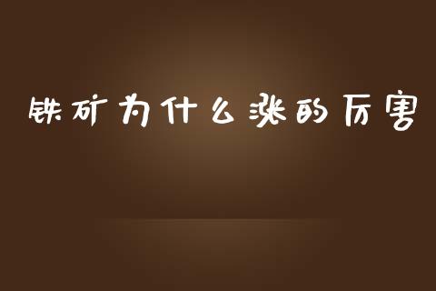 铁矿为什么涨的厉害_外汇交易_第1张_外汇交易_投资策略_融资租赁_投资管理 铁矿为什么涨的厉害_https://wap.letulww.com_外汇交易_第1张