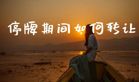 停牌期间如何转让_https://wap.letulww.com_投资策略_第1张
