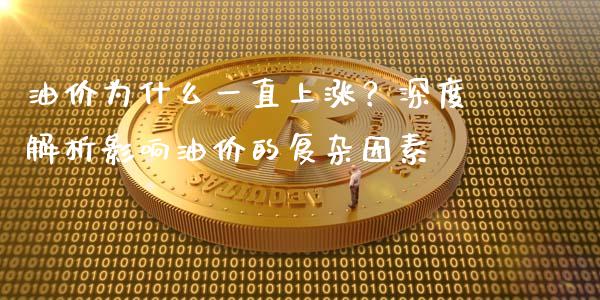 油价为什么一直上涨？深度解析影响油价的复杂因素_https://wap.letulww.com_外汇交易_第1张