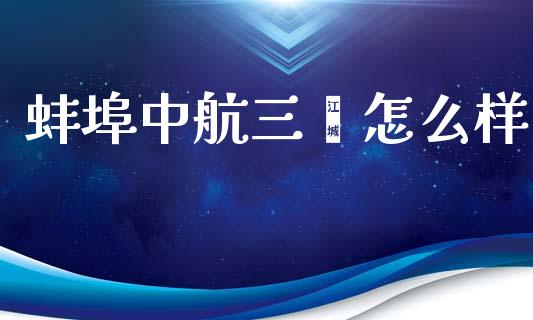 蚌埠中航三鑫怎么样_https://wap.letulww.com_投资策略_第1张