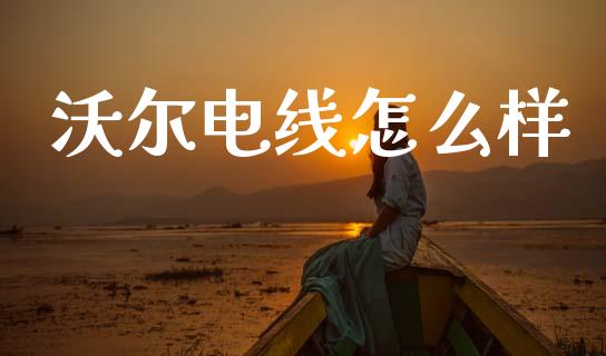 沃尔电线怎么样_https://wap.letulww.com_投资策略_第1张