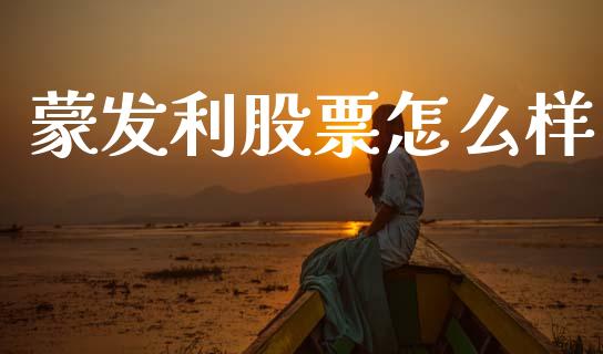 蒙发利股票怎么样_https://wap.letulww.com_融资租赁_第1张
