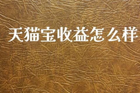 天猫宝收益怎么样_https://wap.letulww.com_投资管理_第1张