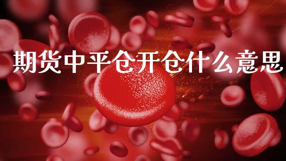 期货中平仓开仓什么意思_https://wap.letulww.com_投资管理_第1张