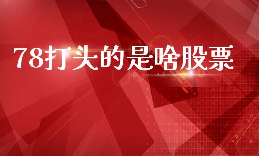 78打头的是啥股票_https://wap.letulww.com_外汇交易_第1张