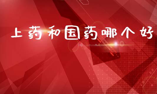 上药和国药哪个好_https://wap.letulww.com_投资管理_第1张