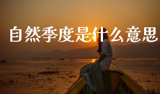 自然季度是什么意思_https://wap.letulww.com_外汇交易_第1张