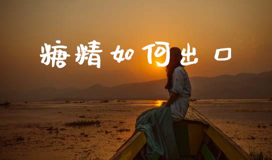 糖精如何出口_https://wap.letulww.com_投资策略_第1张