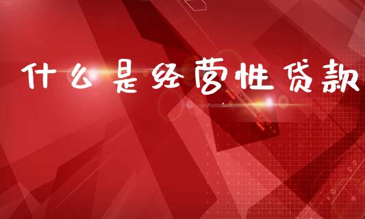 什么是经营性贷款_https://wap.letulww.com_融资租赁_第1张