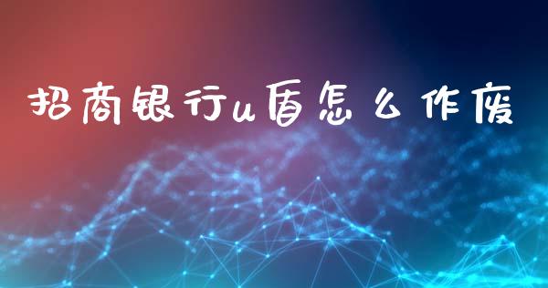 招商银行u盾怎么作废_https://wap.letulww.com_融资租赁_第1张