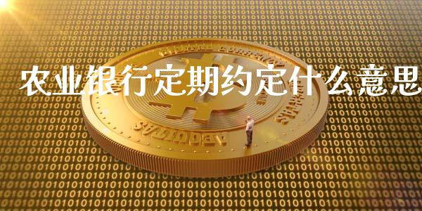 农业银行定期约定什么意思_https://wap.letulww.com_投资策略_第1张