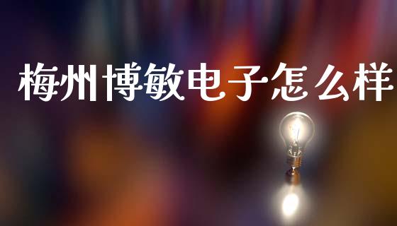 梅州博敏电子怎么样_https://wap.letulww.com_投资策略_第1张
