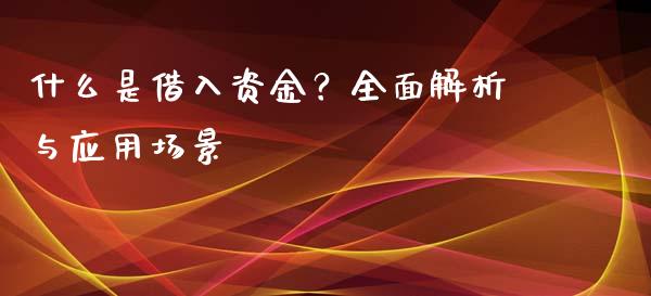 什么是借入资金？全面解析与应用场景_https://wap.letulww.com_融资租赁_第1张
