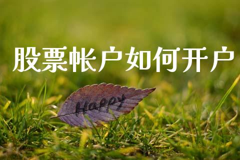 股票帐户如何开户_https://wap.letulww.com_外汇交易_第1张