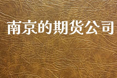 南京的期货公司_https://wap.letulww.com_投资管理_第1张
