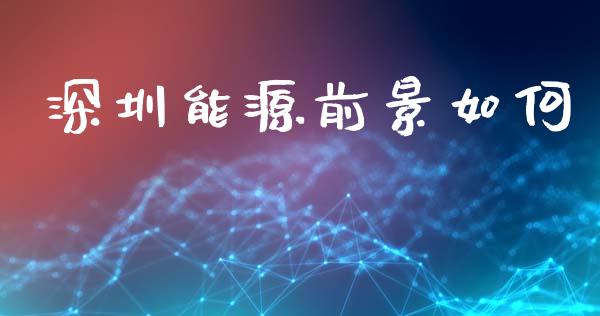 深圳能源前景如何_https://wap.letulww.com_投资策略_第1张
