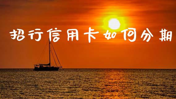 招行信用卡如何分期_https://wap.letulww.com_投资策略_第1张