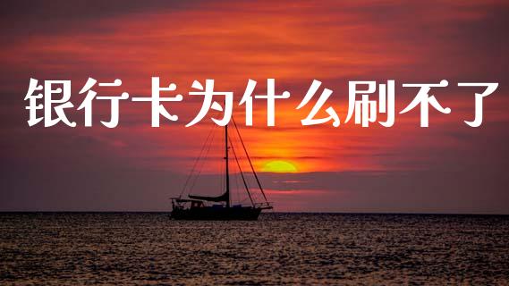 银行卡为什么刷不了_https://wap.letulww.com_外汇交易_第1张