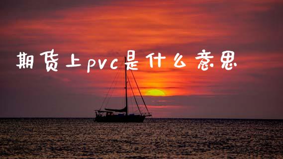 期货上pvc是什么意思_https://wap.letulww.com_投资管理_第1张