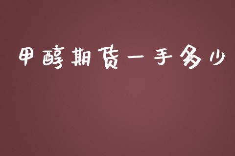 甲醇期货一手多少_https://wap.letulww.com_融资租赁_第1张