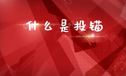 什么是投锚_https://wap.letulww.com_融资租赁_第1张