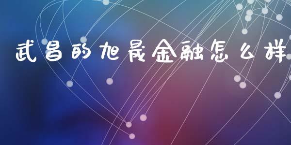 武昌的旭晟金融怎么样_https://wap.letulww.com_投资管理_第1张
